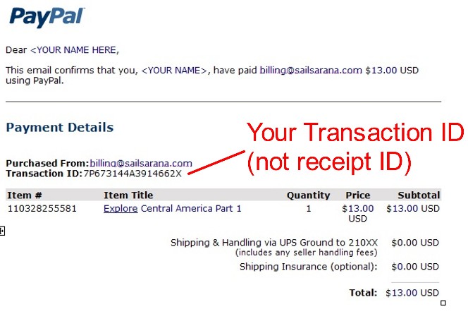 How Do I Find My Transaction Id On Paypal